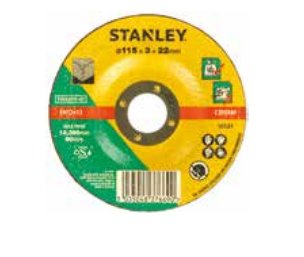 Stanley Sta32090-Qz Kutteskive Betong Stein Alle Merker 2,22 Cm 23 Cm Flerfarget
