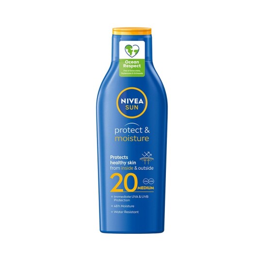 Nivea Sun Protect & Moisture Lotion SPF 20 200ml Nivea Sun Protect & Moisture Lotion SPF 20 200ml