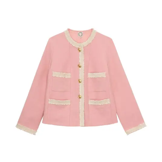 Ines de la Fressange Paris Dame Jakker Rosa 2XS,