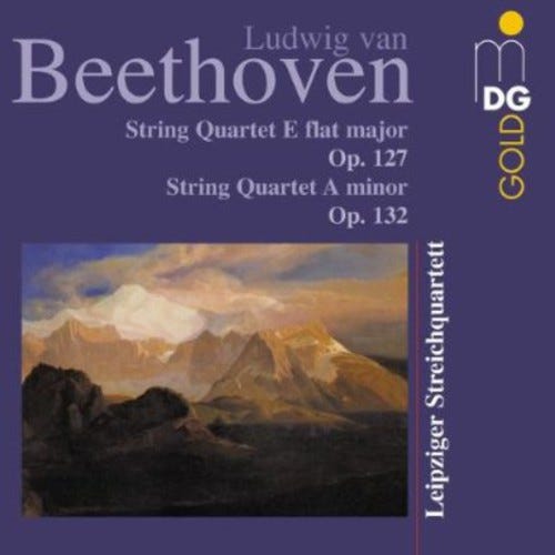 Leipziger Streichquartett String Quartets Op 127 & 132 CD Leipziger Streichquartett String Quartets Op 127 & 132 CD
