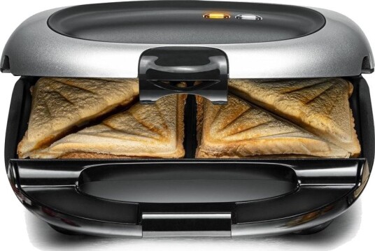 Rommelsbacher ST 1000 Toastjern - 1000W - Sort/Sølv