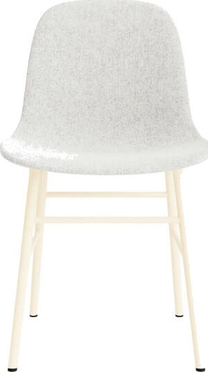 Normann Copenhagen Form Spisestuestol Trukket Gruppe 5 Krem/stål