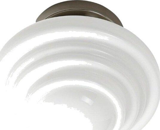 Nissan Taklampe  Diameter 25 Cm  Børstet Nikkel