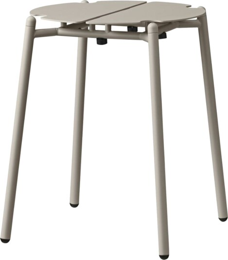 Novo Stool Taupe Ø35xH45CM