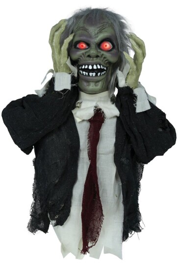 Fiestas Guirca Zombie bust lys lyd og bevegelse