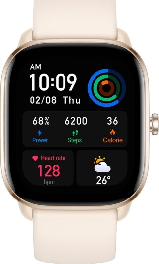 Amazfit GTS 4 Mini Moonlight White