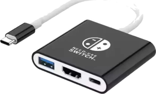 Mini Dockingstasjon Nintendo Switch Sort
