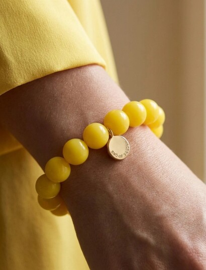 SNÖ of Sweden Bubble Big Elastic Brace G/Yellow   Onesize   Yellow   ONE SIZE