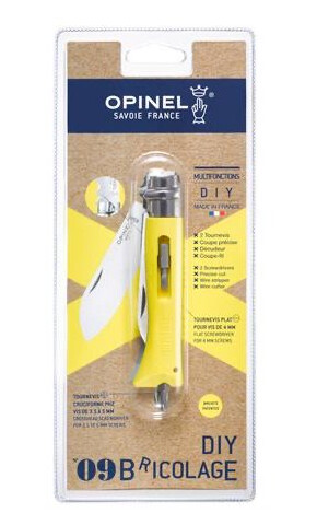 Opinel N°09 Diy Bl Yellow 8 8 Opinel N°09 Diy Bl Yellow 8 8