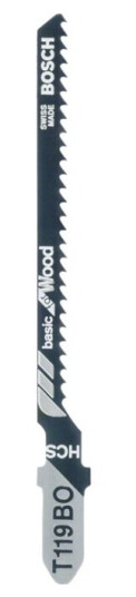 Bosch Stiksavklinge T 119 Bo 100 Stk Træ Bosch Stiksavklinge T 119 Bo 100 Stk Træ