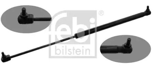 Gassfjær/bakluke demper FEBI BILSTEIN 48661