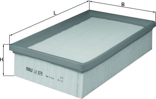 Luftfilter MAHLE ORIGINAL LX 3579 Luftfilter MAHLE ORIGINAL LX 3579