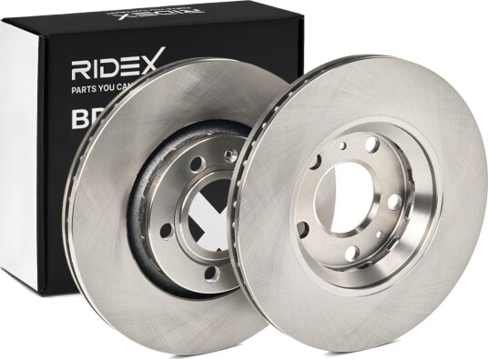 RIDEX 82B1002 Bremseskive