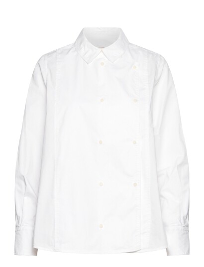 Rue de Tokyo Sparrow Garment Dyed Poplin White XS Rue de Tokyo Sparrow Garment Dyed Poplin White XS