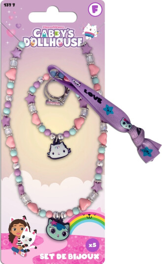 Gabbys Dollhouse Jewelry Set Gabby