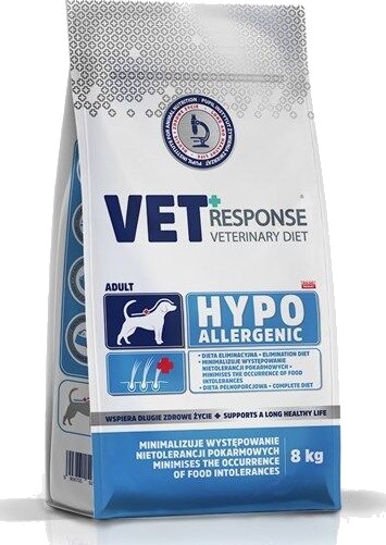 Vet Response Hypoallergenic Tørrfôr Til Hund 8 Kg