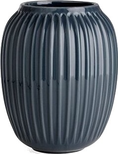 Kähler Hammershøi Vase 200 mm Antracitgrå Kähler Hammershøi Vase 200 mm Antracitgrå