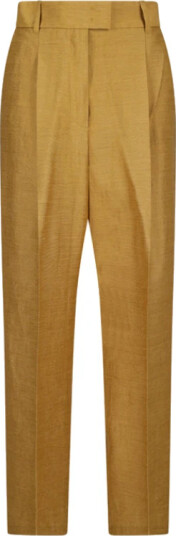 Max Mara Dame Bukser Gul L,