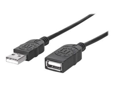 MANHATTAN USB-forlengelseskabel - 1.8 m