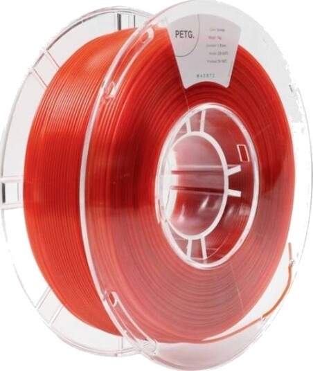 Maertz Pmma-1011-011 Petg-Filament Kjemisk Bestandig 1,75 Mm 1000 G Oransje 1 Stk