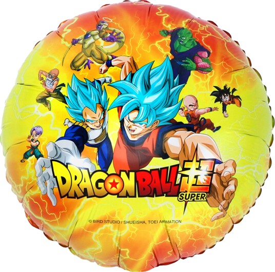 Chaks Folieballong Rund Dragon Ball Super 12821-DB