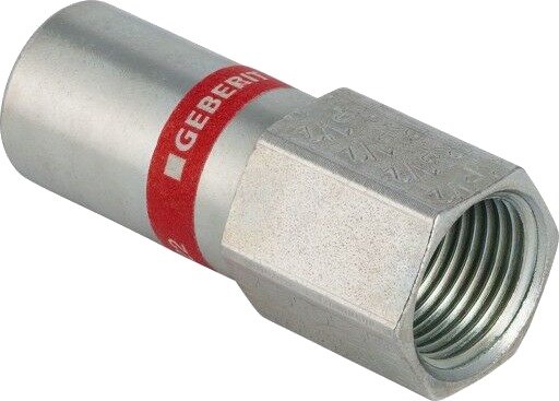 Geberit Mapress FZ 35mm x 1/2" Nippel/Muffe for Hydraulikk