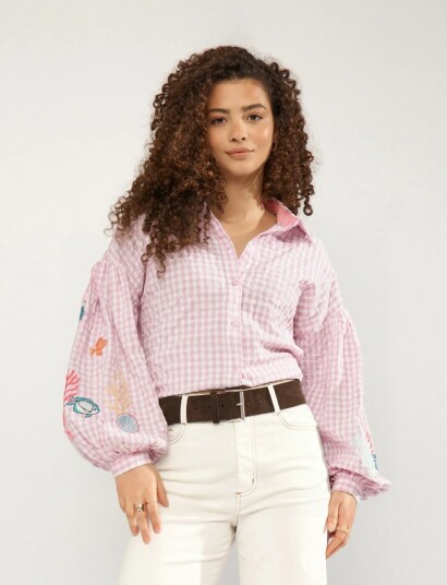 Nümph Nusurfer Shirt Pink 38