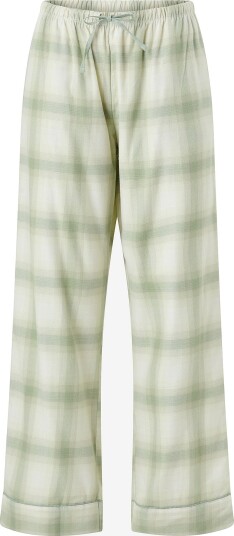 Hunkemöller   Pyjamasskjorte Pant Vis Co Woven Check   Grønn