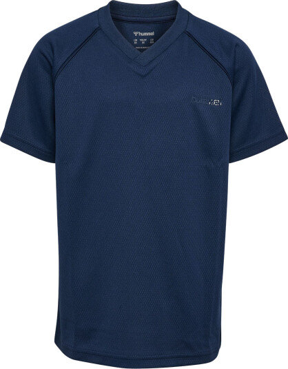 Hummel T skjorte HmlJR Active Dress Blues Hummel 9 10 år (134 140) T skjorte Blå Marineblå Hummel T skjorte HmlJR Active Dress Blues Hummel 9 10 år (134 140) T skjorte Blå Marineblå