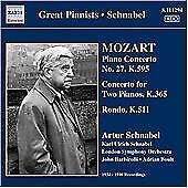 MediaTronixs Schunabel : SCHNABLE: W.A MOZART CD Pre-Owned
