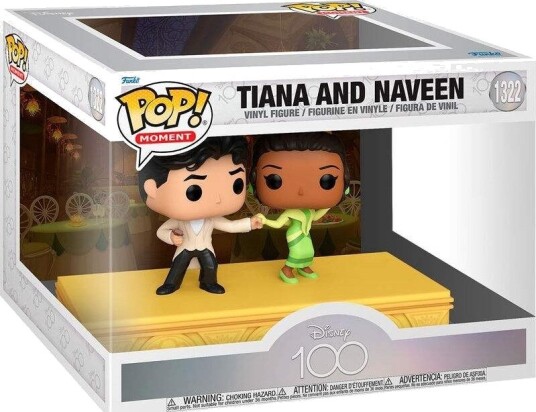 Northix Disney 100-årsjubileum Tiana og Naveen Samlefigur