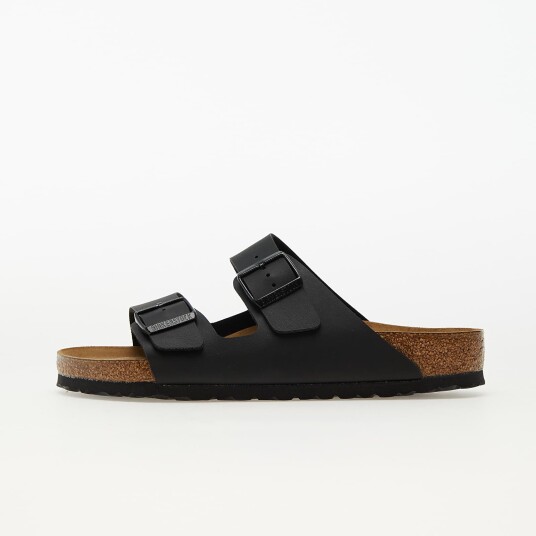 Birkenstock Unisex Arizona Birko-Flor Soft Footbed Regular 42, Black