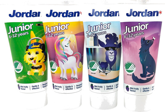 Jordan Junior Tannkrem 6 12 år 50 ml Jordan Junior Tannkrem 6 12 år 50 ml