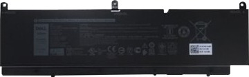 Dell Batteri Til Bærbar Pc Litiumion 6-Cellers