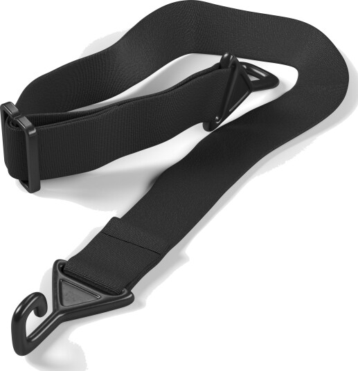Hellberg Hakestropp Factor 11733-001 Svart