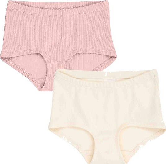 Jam generasjon Hipsters   Rib   2 pack   Rosy/Hvit   Jam Generation   7 år 122   Hipsters Rosa