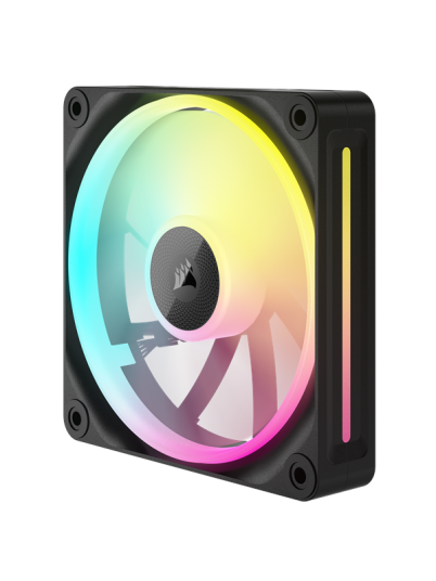 Corsair iCUE LINK LX120 RGB 120mm Kabinettvifte med PWM Sort Corsair iCUE LINK LX120 RGB 120mm Kabinettvifte med PWM Sort