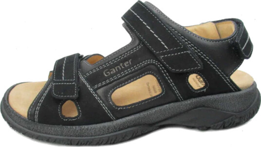 Ganter Herre Sko Svart 42 EU, Ganter Herre Sko Svart 42 EU,