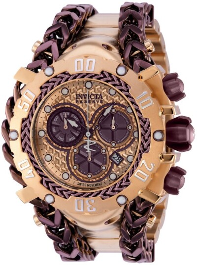 Invicta Herreklokke 36620 Gladiator Rosegullfarget/Stål Ø55.25 mm
