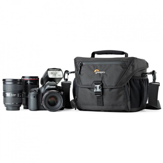 Lowepro Nova 180 AW II Skulderveske med Regntrekk for Speilreflekskamera - Svart