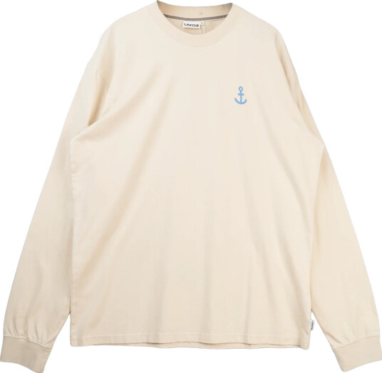Lakor Back Flipping Boxfit LS T shirt Beige L