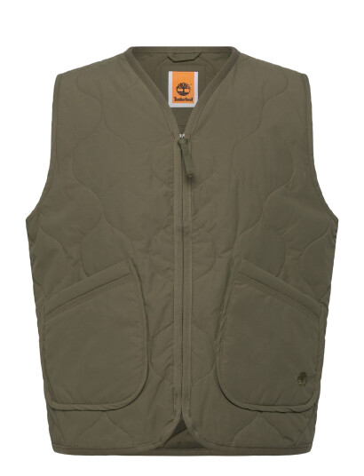 Timberland Quilted Vest Leaf Green   Khaki green   L