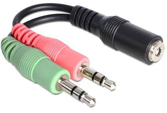 Delock audioadapter 12 cm Delock audioadapter 12 cm