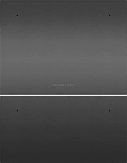 Fisher & Paykel dørpaneler for DTX DishDrawer svart stål