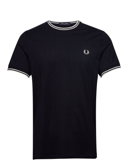 Fred Perry Twin Tipped T-Shirt - Blue - S