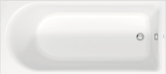 Duravit D-Neo Badekar for innbygging 1800x800 mm, Hvit