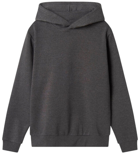 LMTD Nlnnizu Ls Bru Sweat W. Hood Noos Grey 122-128