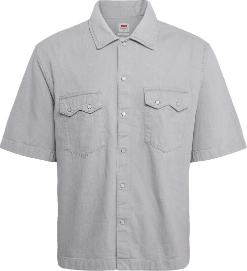 Levi"s® Ss Boxy Western Smokey Cloud Grey S