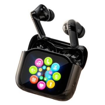MTP Products LX 50 True Wireless øretelefoner med berøringsskjerm og ladeetui Svart MTP Products LX 50 True Wireless øretelefoner med berøringsskjerm og ladeetui Svart