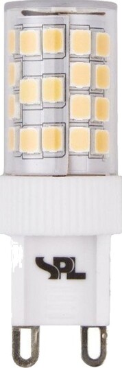 Spl G9 3,5W dimbar LED pære   320lm 5cm klart glass 3000K   Dimbar : Dimbar Kulør : Varm